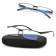 Korekcyjne okulary PLUSY moc: +2.75 z filtrem BLUE LIGHT do komputera i czytania ST313