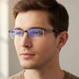Korekcyjne okulary PLUSY moc: +2.75 z filtrem BLUE LIGHT do komputera i czytania ST313