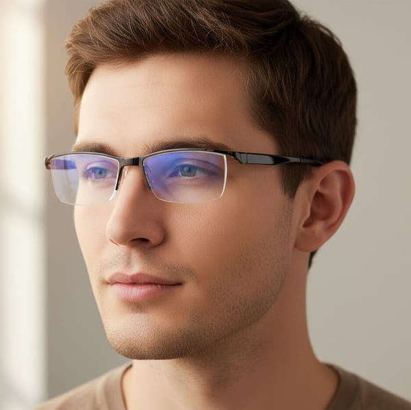 Korekcyjne okulary PLUSY moc: +2.75 z filtrem BLUE LIGHT do komputera i czytania ST313