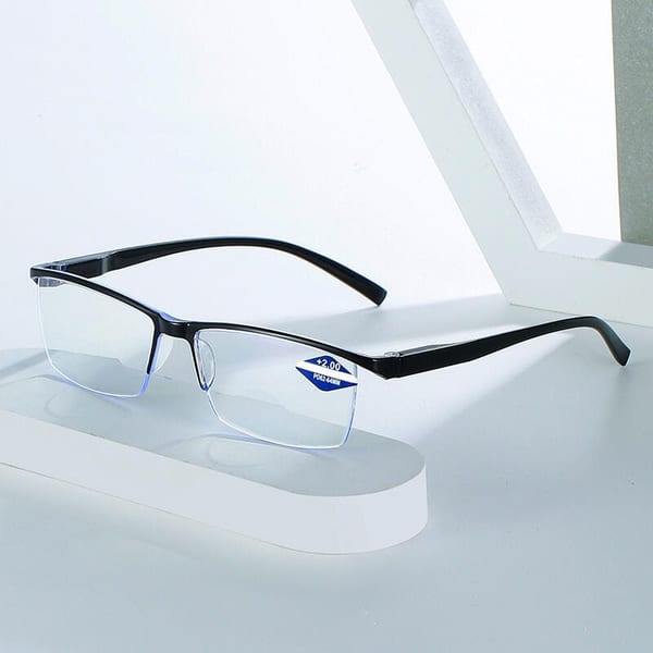 Korekcyjne okulary PLUSY moc: +2.75 z filtrem BLUE LIGHT do komputera i czytania ST313