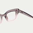 Damskie okulary +0.25 do czytania i komputera z filtrem Blue Light STL286 szary/fiolet
