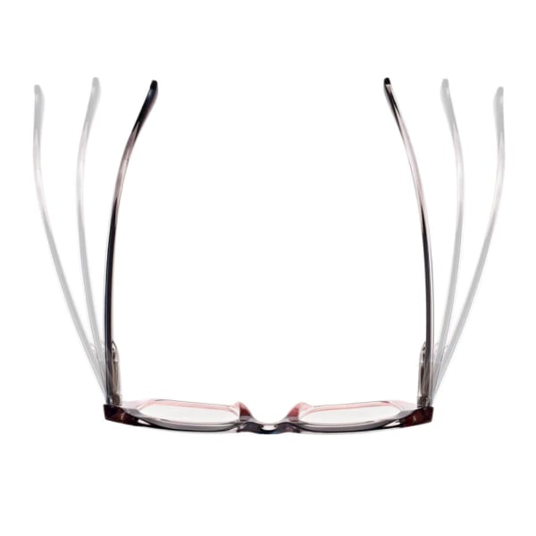 Damskie okulary +1.00 do czytania i komputera z filtrem Blue Light STL286 szary/fiolet