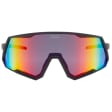 Duże okulary przeciwsłoneczne sportowe GOG E608-2 czarny/tęczowy