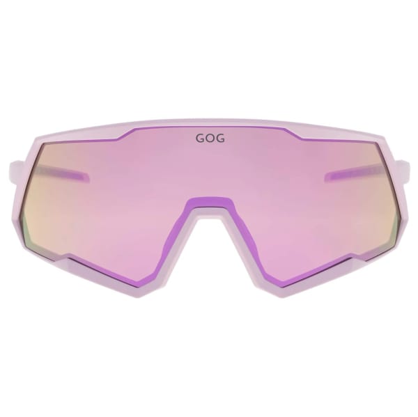 Duże okulary przeciwsłoneczne sportowe GOG E608-3 fioletowe