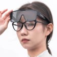Okulary Nakładane na Korekcyjne FIT OVER przeciwsłoneczne z polaryzacją SP348-BLACK