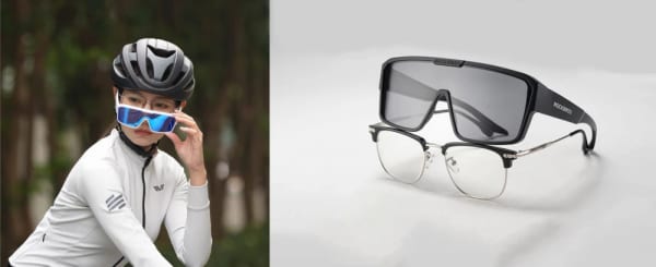 Okulary Nakładane na Korekcyjne FIT OVER przeciwsłoneczne z polaryzacją SP348-BLACK
