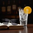 Przyciemniane okulary +1.75 do czytania męskie SPM41 szary/czarny