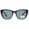 Damskie okulary przeciwsłoneczne z polaryzacją kocie oczy MP173D w kat. 2 czarny/błękit