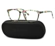 Damskie Okulary do Czytania moc: +3 w kwiatki ST312 ze skazą!