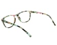 Damskie Okulary do Czytania moc: +3 w kwiatki ST312 ze skazą!