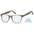 Okulary z filtrem do Komputera i Czytania moc: +2.50 Plusy BLFBOX67B szare