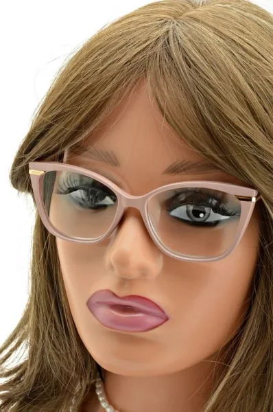 Plusy +3.00 damskie okulary do czytania korekcyjne Kocie Oczy ST327A ZE SKAZĄ!