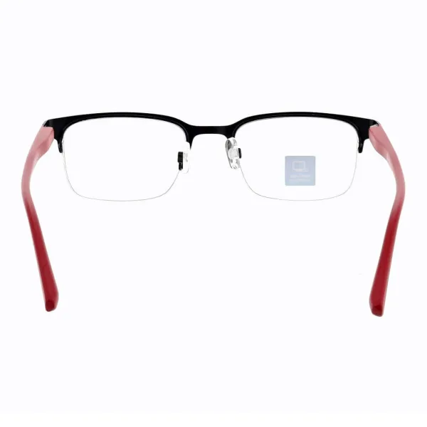 Męskie okulary +0.50 do czytania i komputera Blue Light+Antyrefleks STL281 z DEFEKTEM!