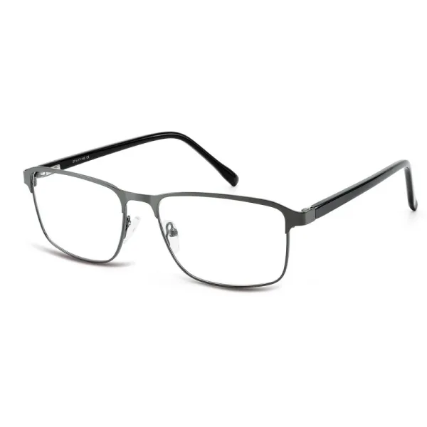 Męskie okulary zerówki oprawki korekcyjne prostokątne Flex 855B grafit