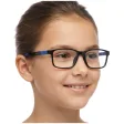 Elastyczne dziecięce 8-12 lat oprawki okularowe + gumka FX3D czarny
