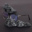 Damskie okulary ZE SKAZĄ! +0.50 do czytania i komputera z filtrem Blue Light STL277 czarny/złoty