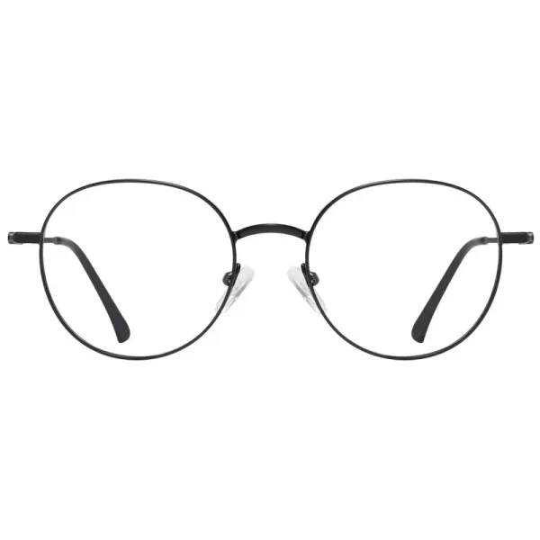 Okulary zerówki lenonki oprawki korekcyjne medium M291F czarne
