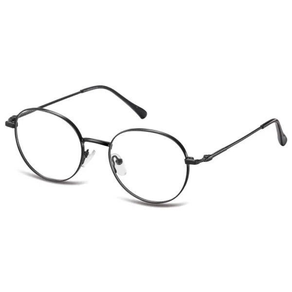 Okulary zerówki lenonki oprawki korekcyjne medium M291F czarne