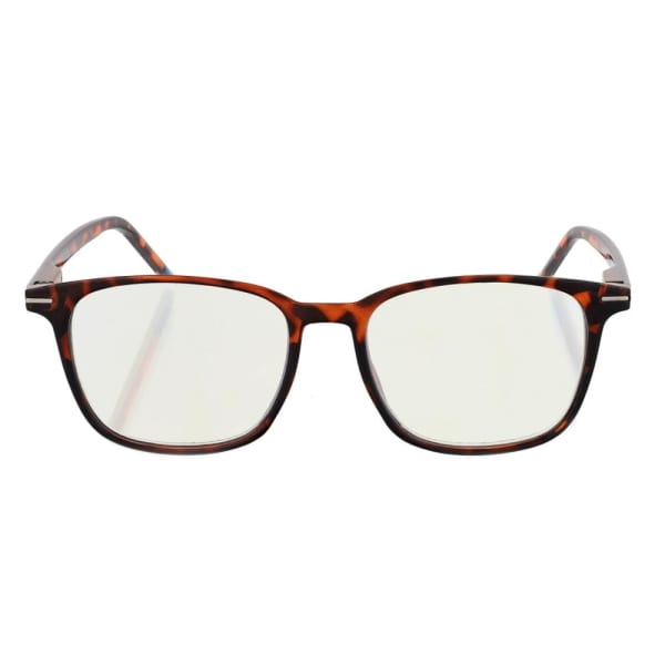 Plusy +2.00 okulary korekcyjne do komputera i czytania Antyreflex + Blue Light ST332 w panterkę