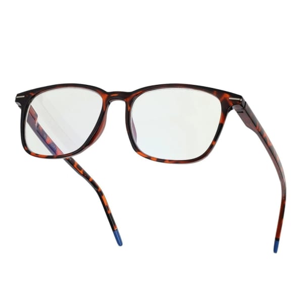 Plusy +2.50 okulary korekcyjne do komputera i czytania Antyreflex + Blue Light ST332 w panterkę