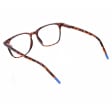 Plusy +2.50 okulary korekcyjne do komputera i czytania Antyreflex + Blue Light ST332 w panterkę
