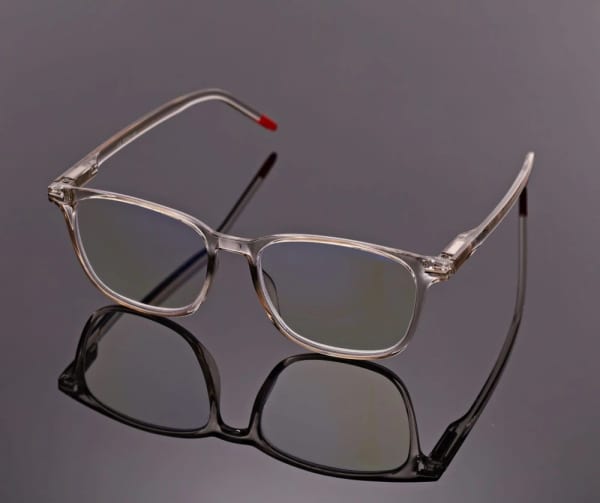 Plusy +2.00 okulary korekcyjne do komputera i czytania Antyreflex + Blue Light ST332A transparentne