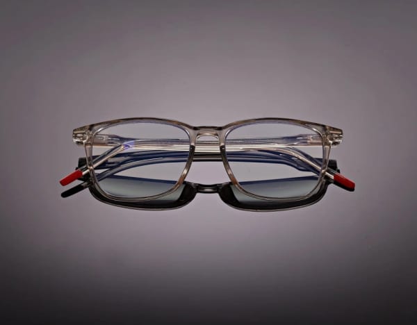 Plusy +3.00 okulary korekcyjne do komputera i czytania Antyreflex + Blue Light ST332A transparentne