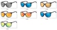 Damskie muchy okulary MS19B przeciwsloneczne lustra