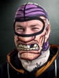 Kominiarka Termoaktywna 3D na głowę - PIRATE