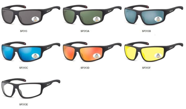 Rozjaśniające okulary do Jazdy Nocą dla kierowców z Polaryzacją MONTANA SP313F