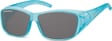 Niebieskie Okulary z Polaryzacją HD Fit Over dla Kierowców, nakładane na Korekcyjne FO4F