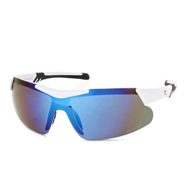 Sportowe okulary przeciwsłoneczne z polaryzacją i filtrem UV400 Białe POL-448