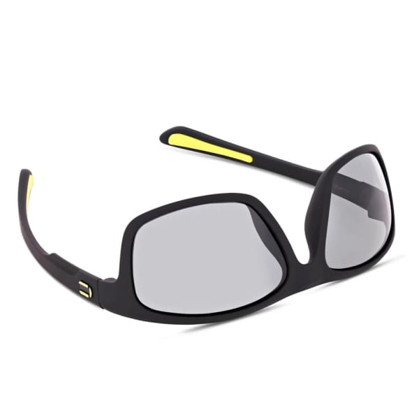 Duże męskie sportowe okulary przeciwsłoneczne z polaryzacją i filtrem UV400 Czarne POL-446B