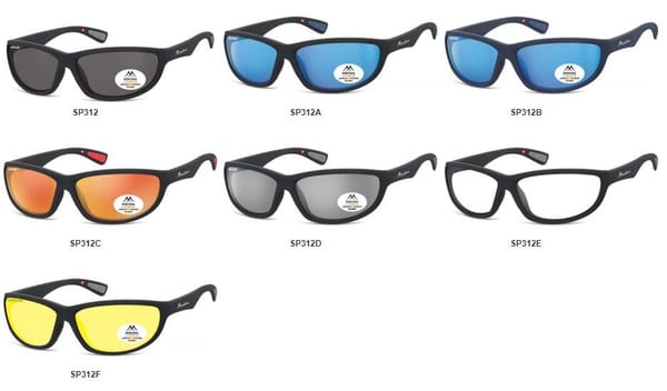 Okulary Przeciwsłoneczne Polaryzacyjne sportowe lustrzane MONTANA SP312C