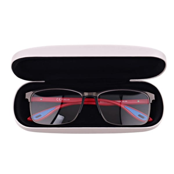 Etui na okulary Futerał STHC-13D srebrne