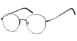 Lenonki okrągłe Okulary oprawki optyczne 927F czarne