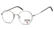 Lenonki okulary  Oprawki optyczne MM598B czarno-grafitowe