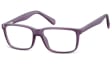 Okulary oprawki korekcyjne Nerdy zerówki Flex Sunoptic CP162E fioletowe