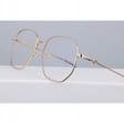 Damskie okulary z filtrem zerówki oversize z ANTYREFLEKSEM T7585