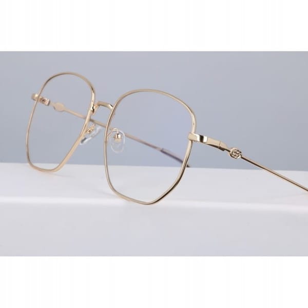 Damskie okulary z filtrem zerówki oversize z ANTYREFLEKSEM T7585