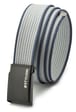 Pasek parciany szaro-granatowy STYLION - ST-27