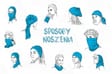 Elastyczny cienki komin na szyję - SC.04 Colour Waves