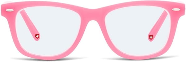 Dziecięce okulary z Filtrem Niebieskim do komputera zerówki Nerdy KBLF1A RÓŻOWE