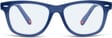 Dziecięce okulary z Filtrem Niebieskim do komputera zerówki Nerdy KBLF1B Granatowe