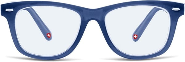 Dziecięce okulary z Filtrem Niebieskim do komputera zerówki Nerdy KBLF1B Granatowe