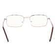 Plusy +2.50 Fotochromowe korekcyjne okulary do czytania z flexami ST334 złoty/brąz
