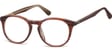 Okrągłe okulary oprawki zerowki korekcyjne Sunoptic AC45F