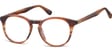 Okrągłe okulary oprawki zerowki korekcyjne Sunoptic AC45G
