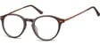 Okrągłe okulary oprawki zerowki korekcyjne Sunoptic AC50C