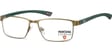 Zielone okulary oprawki optyczne Montana MM613F